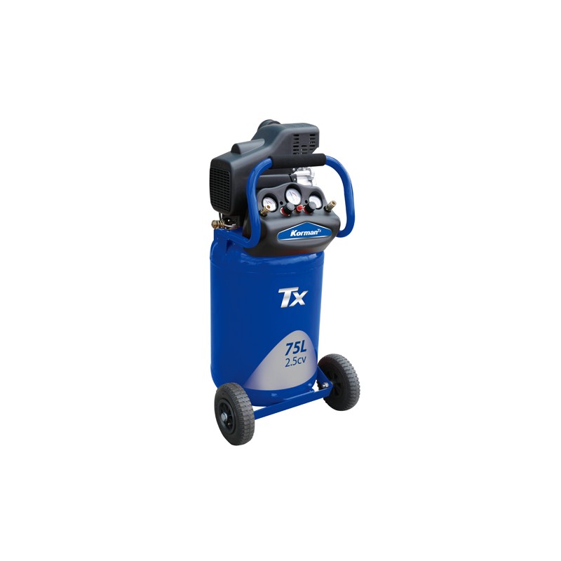 Compresseur vertical coaxial 75L 2.5CV  ( Compresseur )  Korman.fr