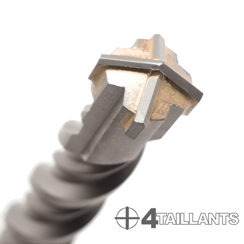 Ø35x550mm - Forêts béton SDS Max - 4 taillants  ( Forêts à bétons )  Korman.fr