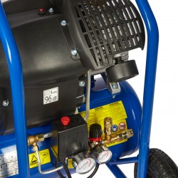Compresseur Professionnel Bi-Cylindre en V 3CV 2200W 24L  ( Compresseur )  Korman.fr
