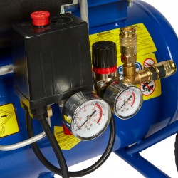 Compresseur Professionnel Bi-Cylindre en V 3CV 2200W 24L  ( Compresseur )  Korman.fr